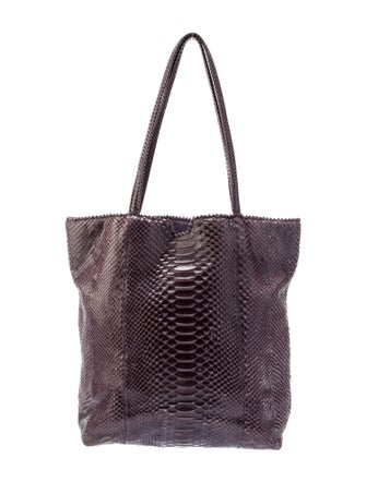Carlos Falchi Python Shoulder Bag