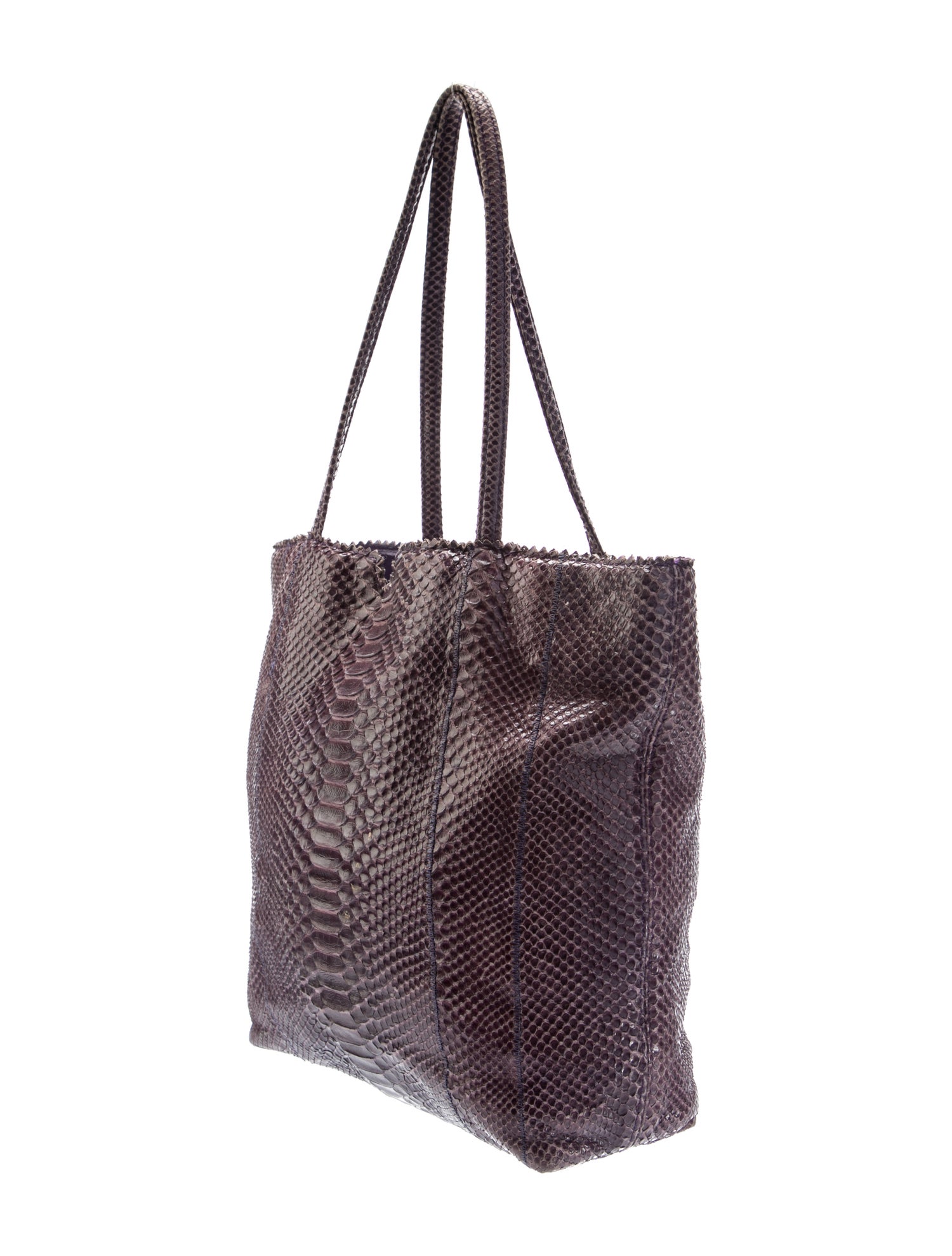 Carlos Falchi Python Shoulder Bag