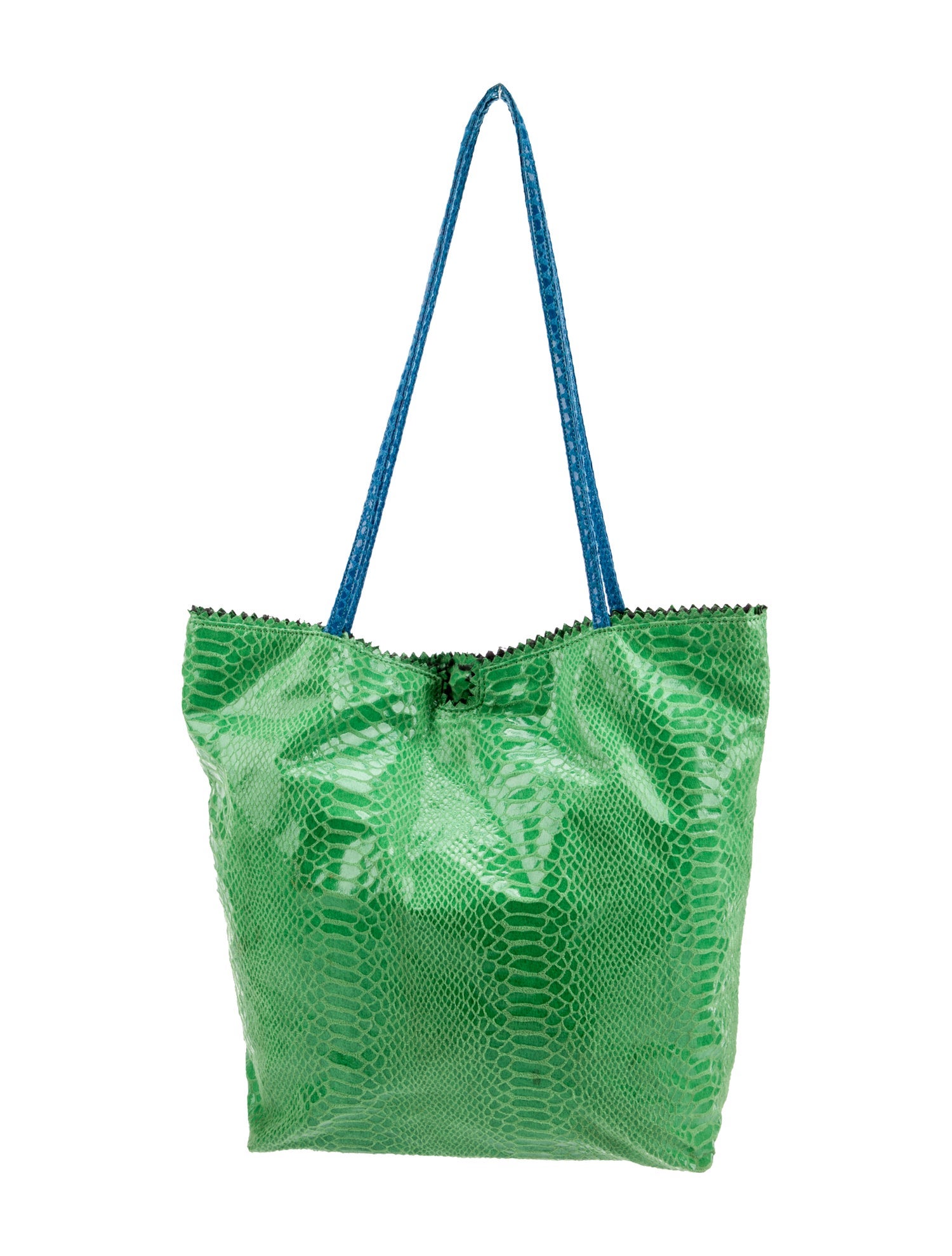 Carlos Falchi Suede Tote