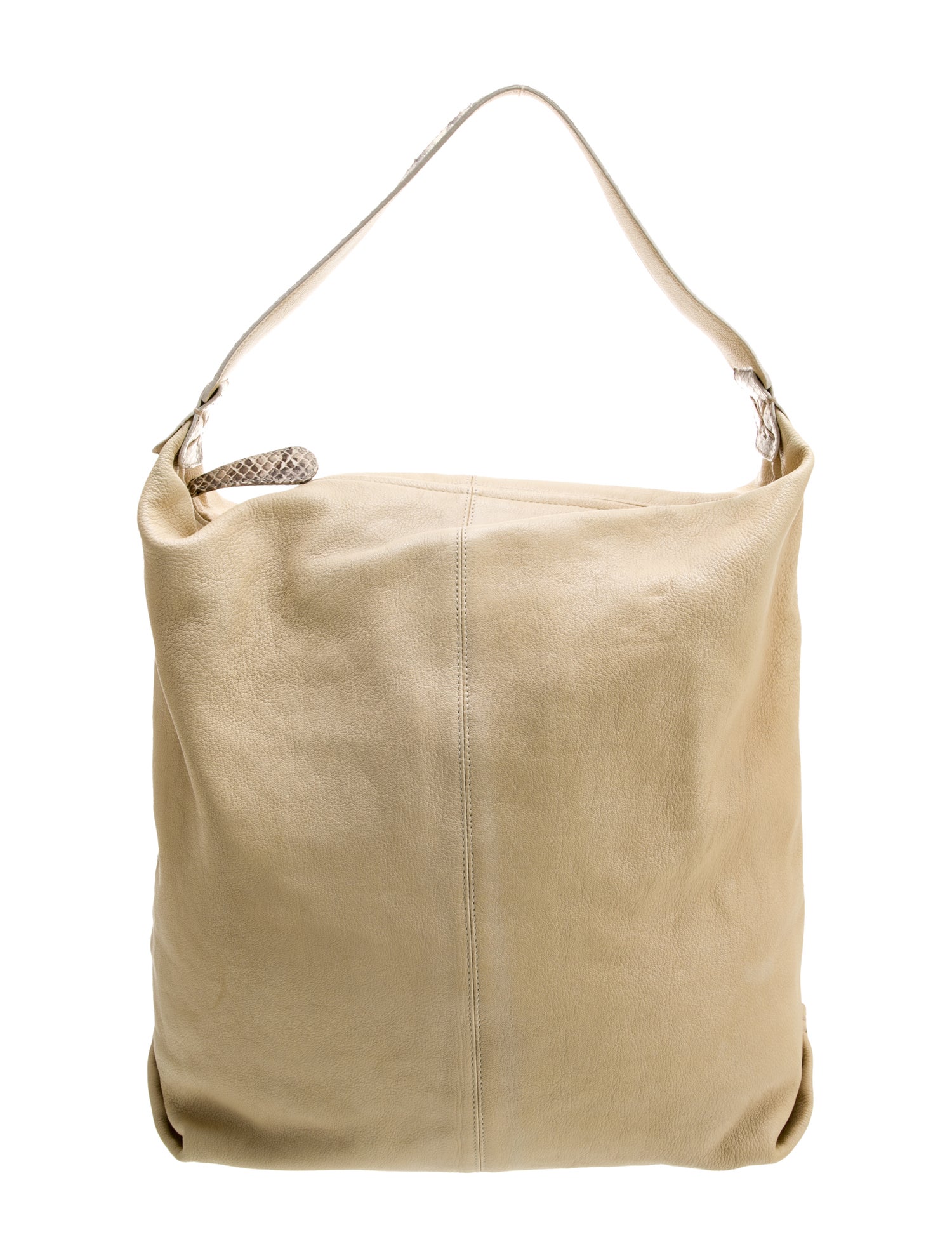 Fatto a Mano by Carlos Falchi Leather Top Handle Bag