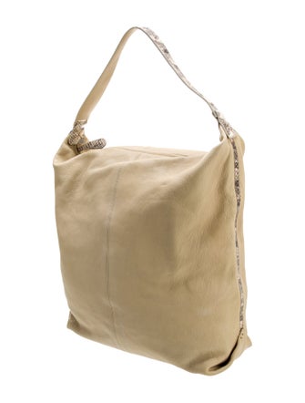 Fatto a Mano by Carlos Falchi Leather Top Handle Bag