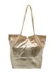 Carlos Falchi Embossed Leather Tote