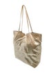 Carlos Falchi Embossed Leather Tote
