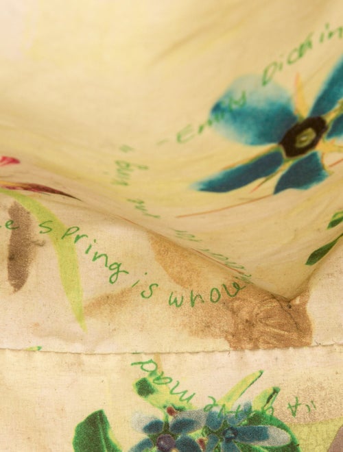 Carlos Falchi Embossed Leather Tote