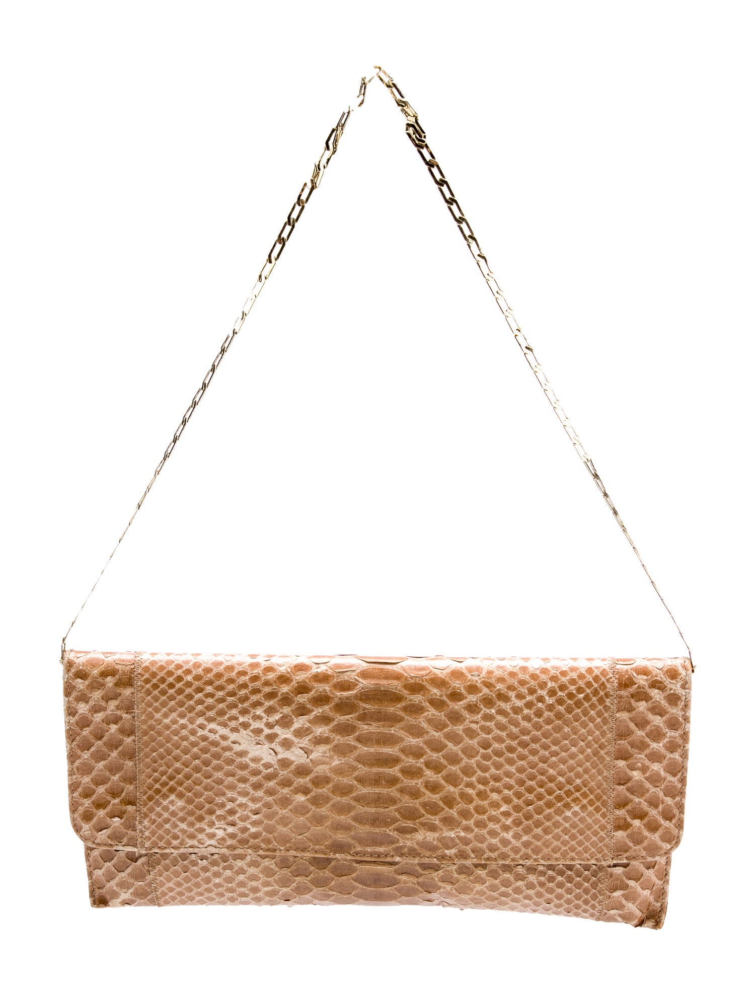 Carlos Falchi Python Evening Bag