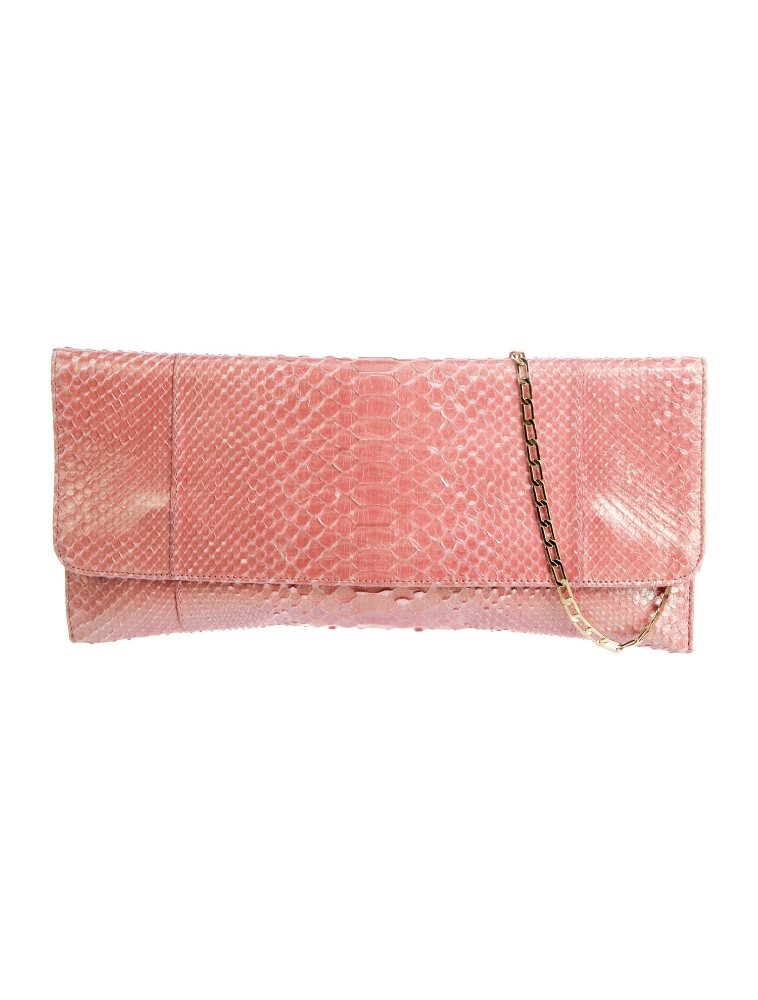 Carlos Falchi Python Clutch