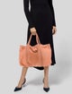 Carlos Falchi Leather Tote