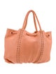 Carlos Falchi Leather Tote