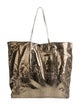 Carlos Falchi Embossed Leather Tote