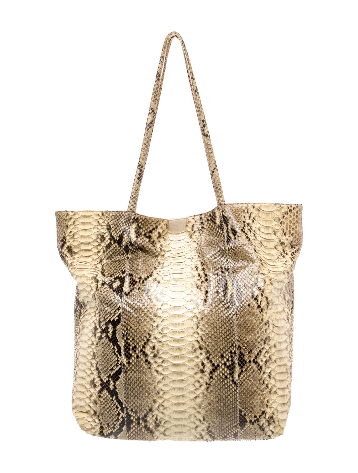 Carlos Falchi Python Tote