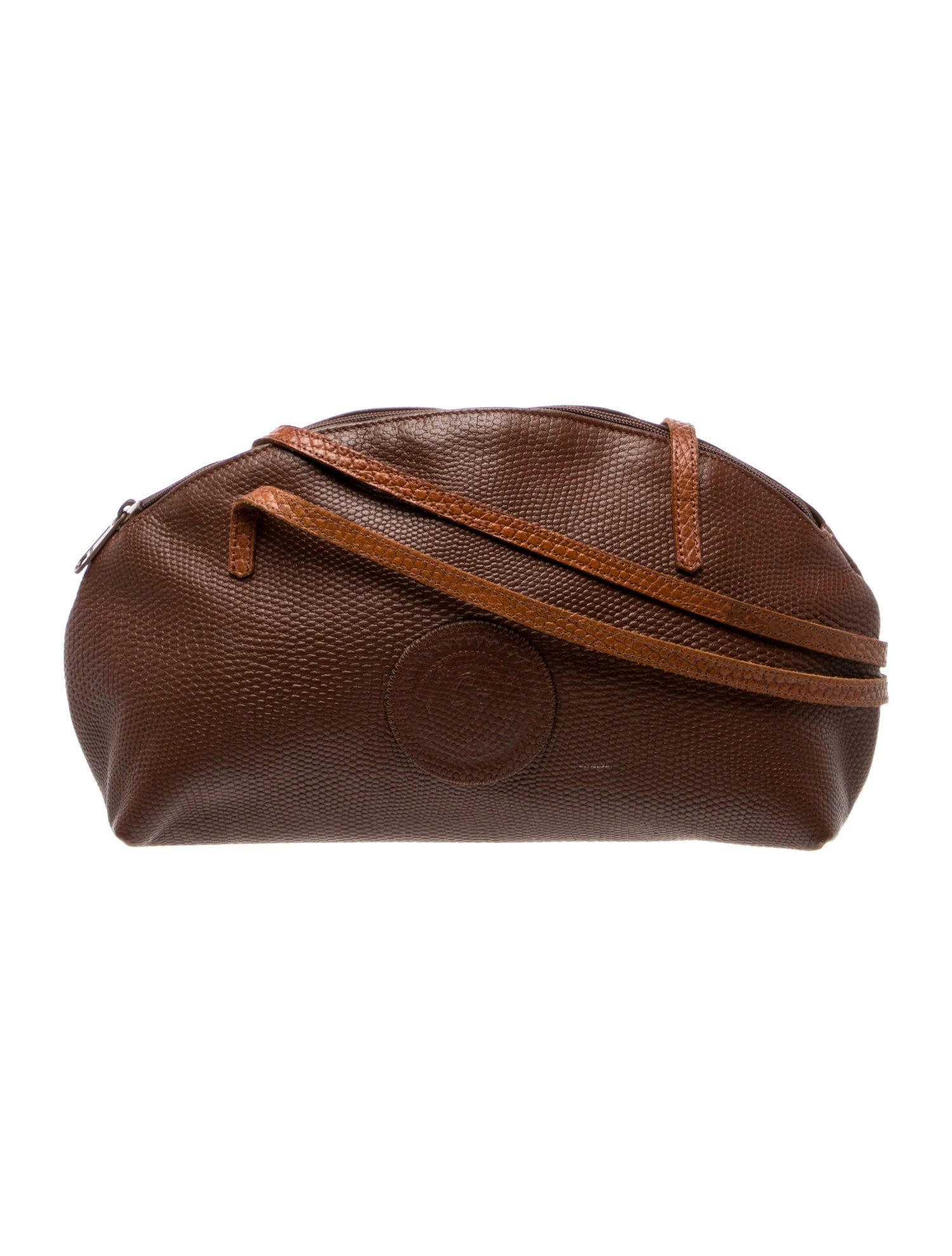 Carlos Falchi Leather Clutch