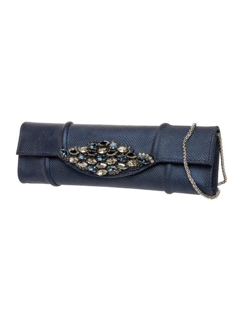 Carlos Falchi Lizard Clutch