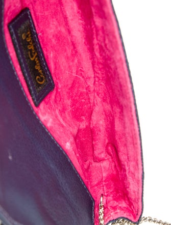 Carlos Falchi Lizard Clutch