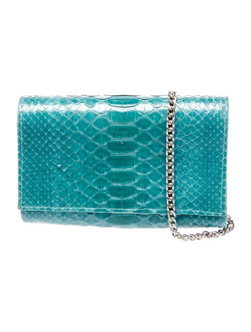 Carlos Falchi Python Shoulder Bag