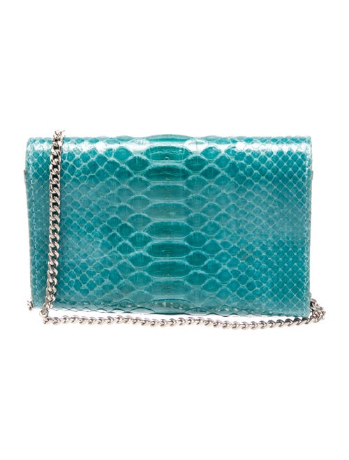 Carlos Falchi Python Shoulder Bag