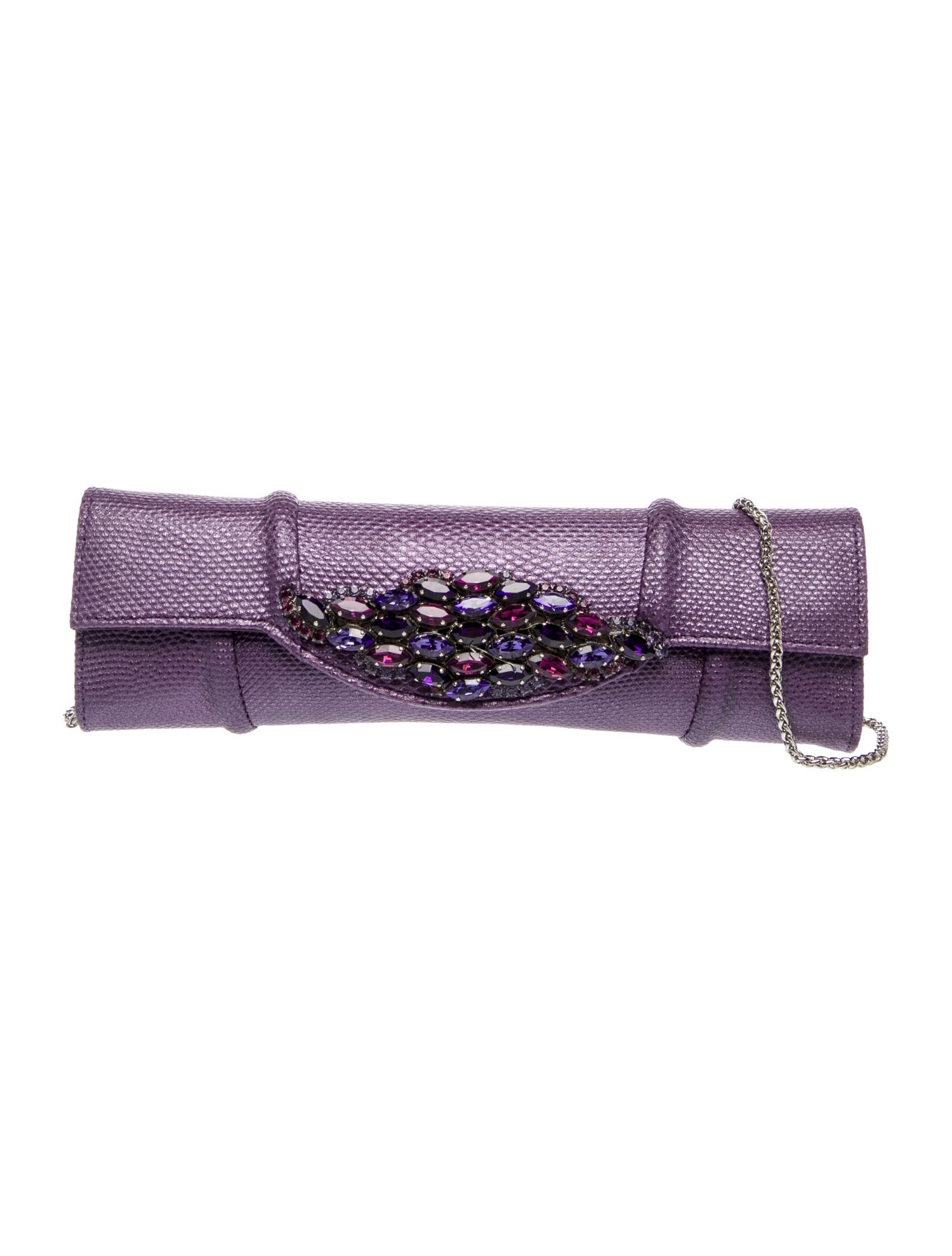 Carlos Falchi Lizard Clutch
