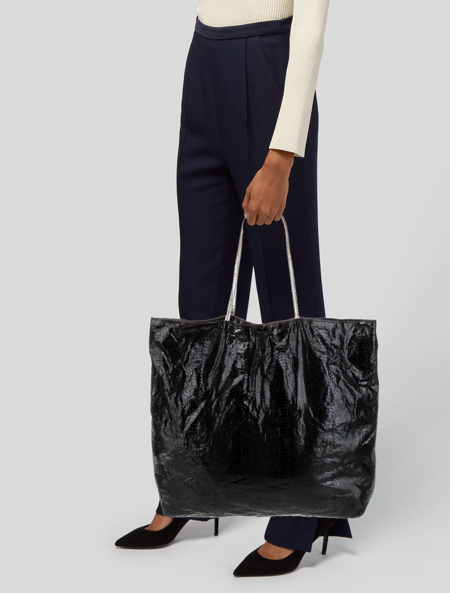 Carlos Falchi Leather