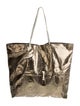Carlos Falchi Embossed Leather Tote