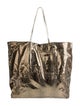 Carlos Falchi Embossed Leather Tote