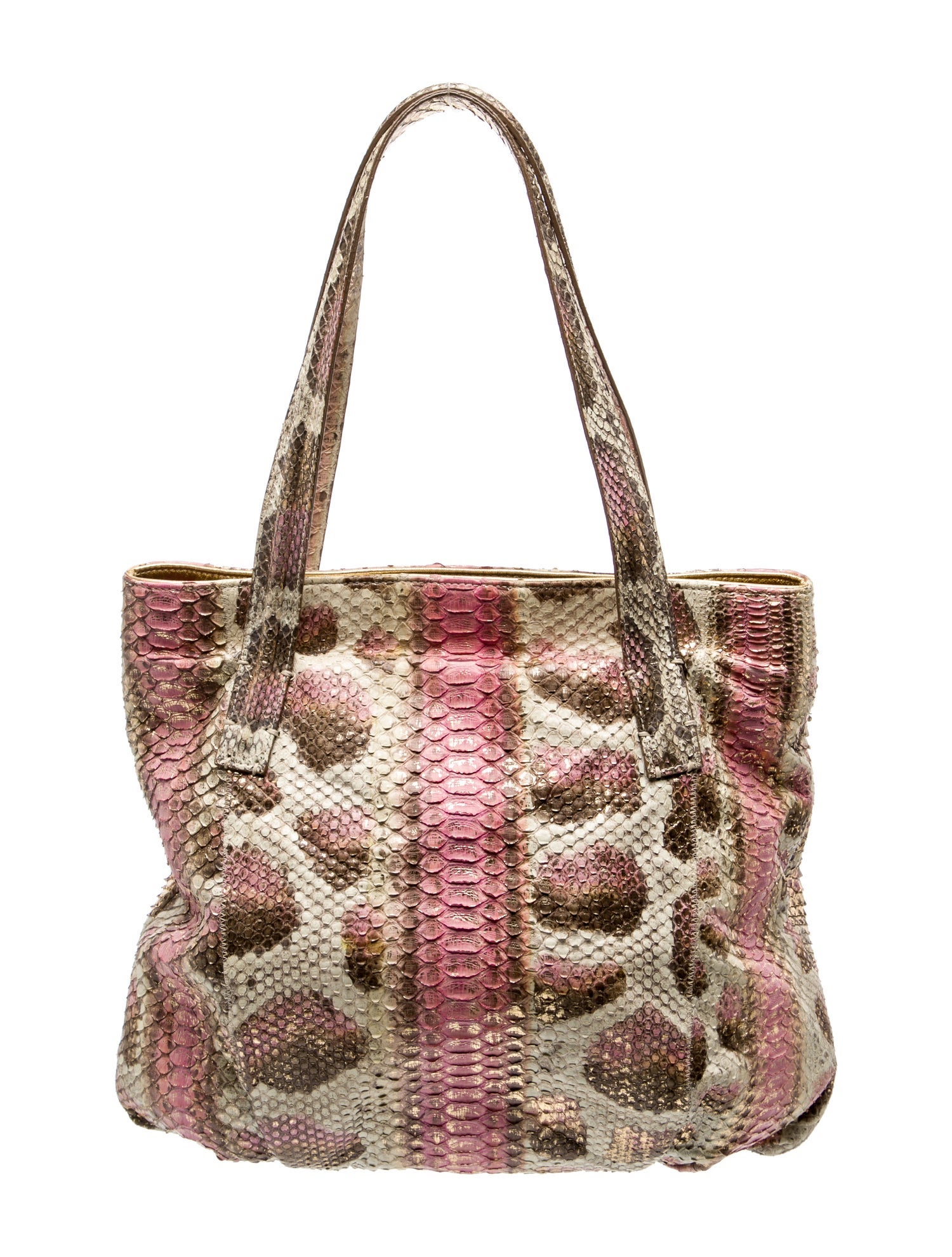 Carlos Falchi Python Shoulder Bag