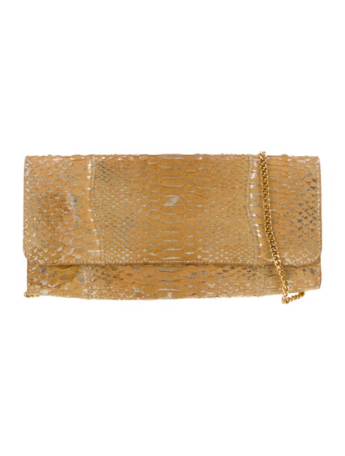Carlos Falchi Python Clutch