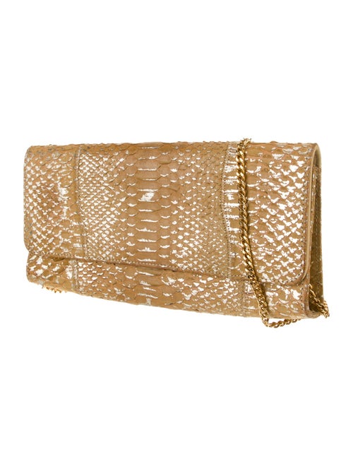 Carlos Falchi Python Clutch