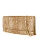 Carlos Falchi Python Clutch