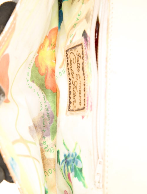 Carlos Falchi Python Clutch