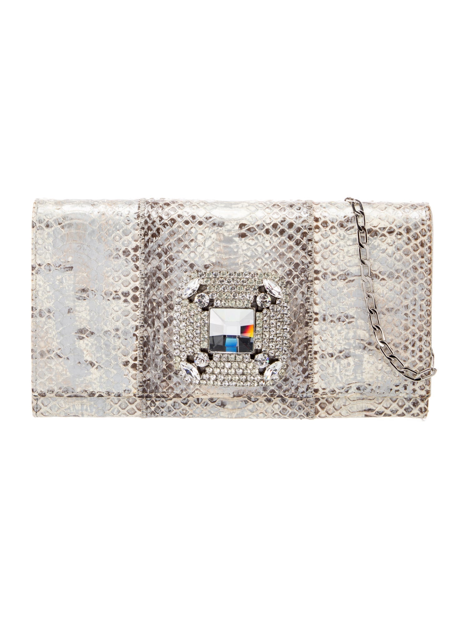 Carlos Falchi Leather Shoulder Bag