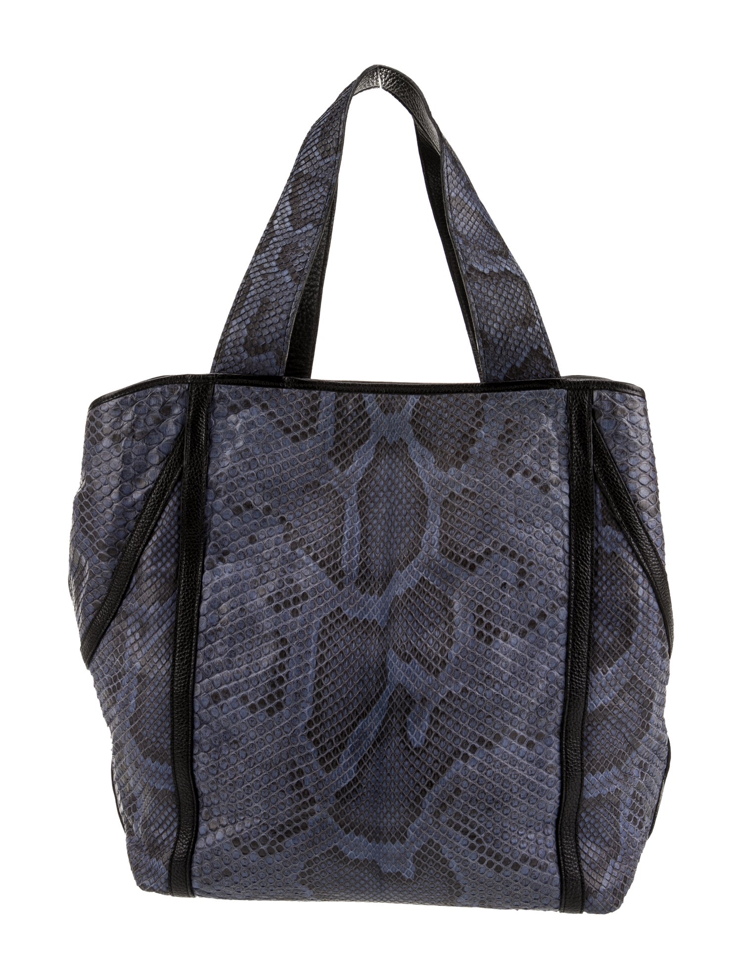 Carlos Falchi Snakeskin Shoulder Bag