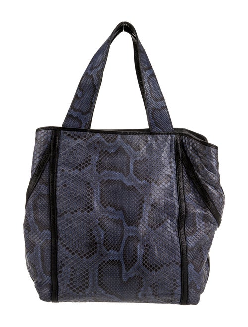 Carlos Falchi Snakeskin Shoulder Bag