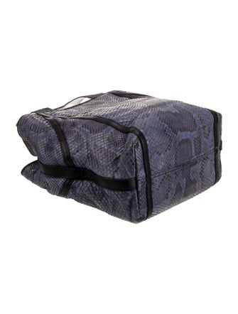 Carlos Falchi Snakeskin Shoulder Bag