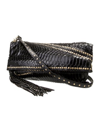 Carlos Falchi Python Crossbody Bag
