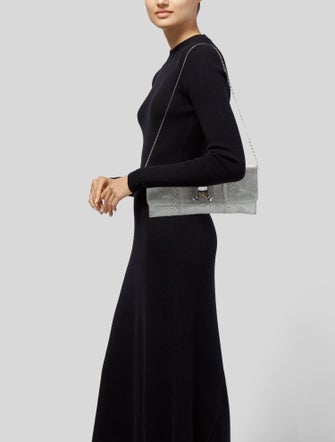 Fatto a Mano by Carlos Falchi Python Clutch