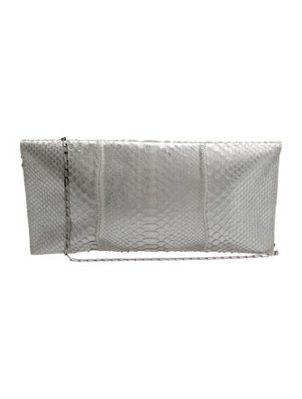Fatto a Mano by Carlos Falchi Python Clutch