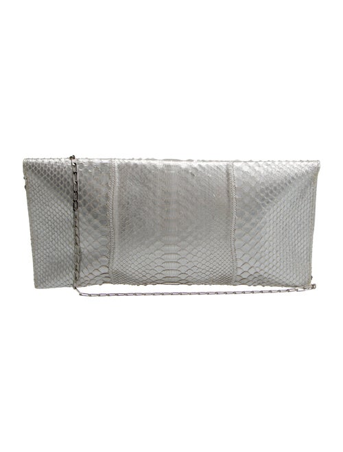 Fatto a Mano by Carlos Falchi Python Clutch