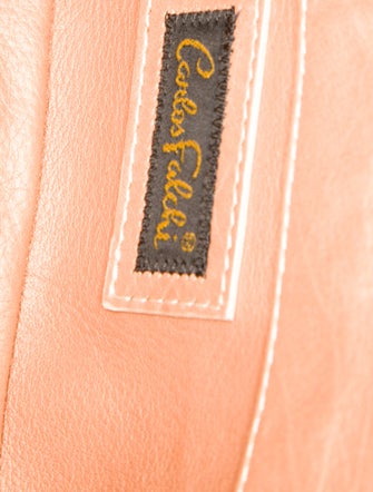 Carlos Falchi Snakeskin Clutch