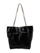Carlos Falchi Embossed Leather Tote