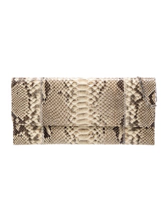 Carlos Falchi Python Shoulder Bag