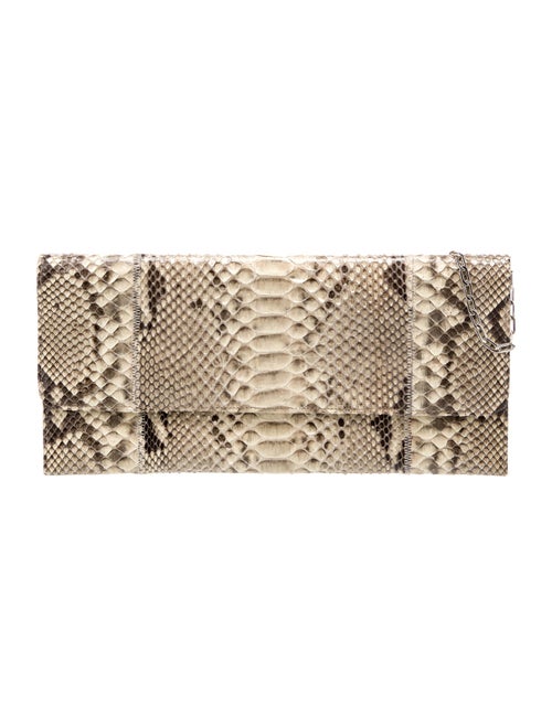 Carlos Falchi Python Shoulder Bag