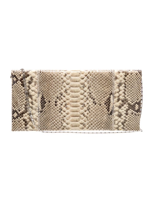 Carlos Falchi Python Shoulder Bag