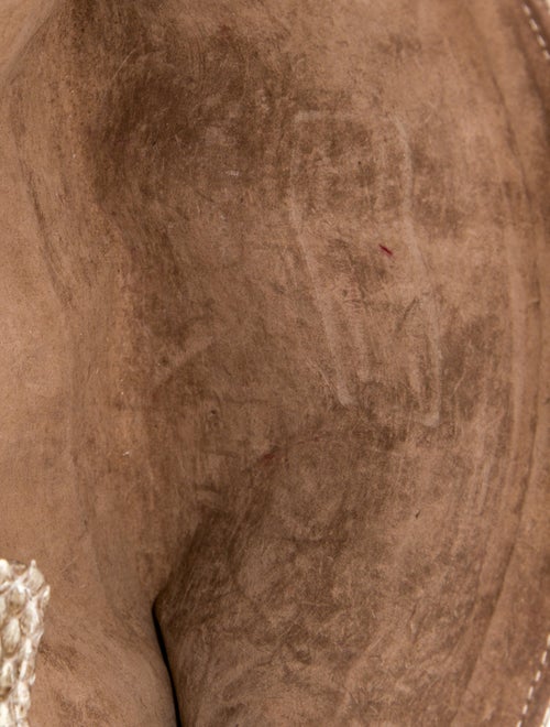 Carlos Falchi Python Shoulder Bag