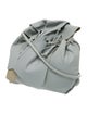 Carlos Falchi Leather Bucket Bag