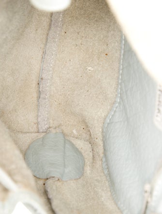 Carlos Falchi Leather Bucket Bag