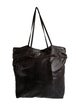Carlos Falchi Embossed Leather Shoulder Bag