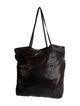 Carlos Falchi Embossed Leather Shoulder Bag