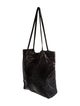 Carlos Falchi Embossed Leather Shoulder Bag