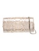 Carlos Falchi Snakeskin Clutch