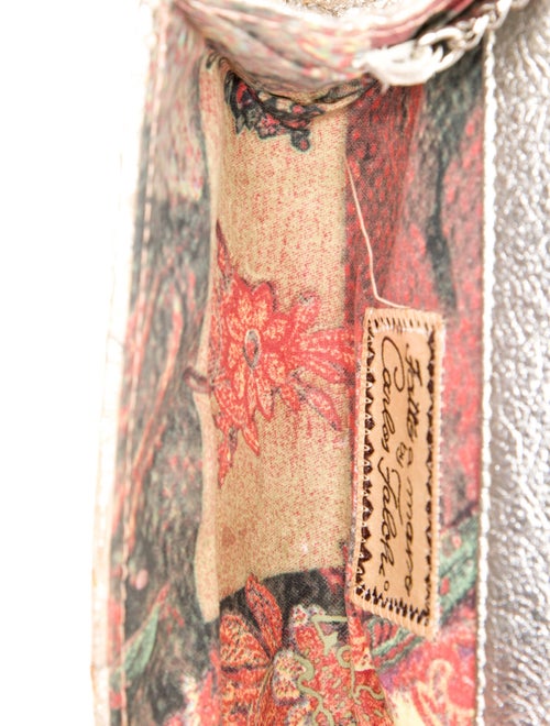 Carlos Falchi Snakeskin Clutch