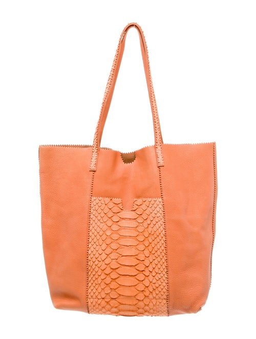 Carlos Falchi Leather Shoulder Bag